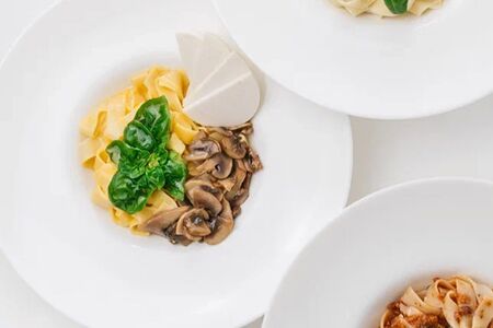 Паста с грибами