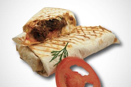 Шаурма с люля кебабом