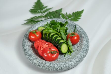 Свежие овощи