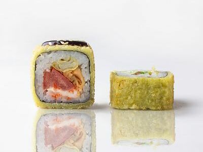 Темпура Лосось и Окунь