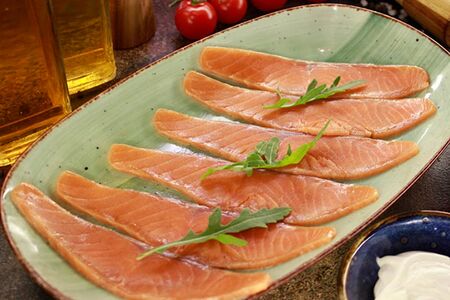 Карпаччо из лосося