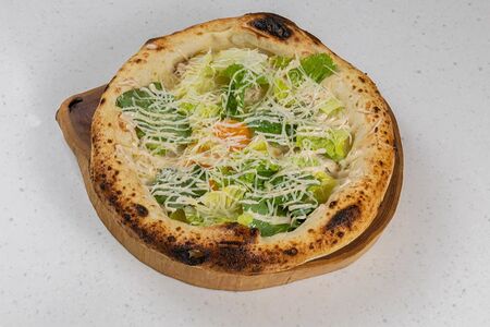 Цыпленок с салатом романо