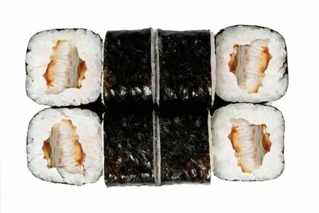 Маки с угрем