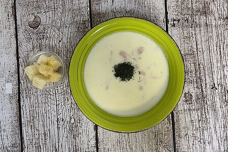 Суп-пюре сырный