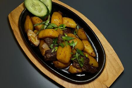 Жарёха с говядиной