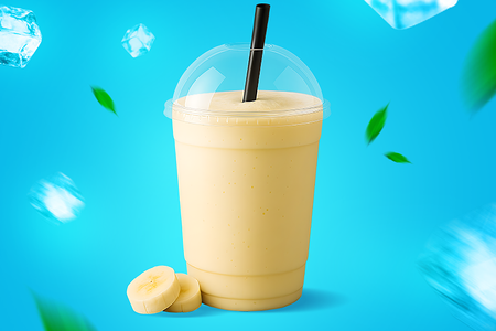 Молочный коктейль Банановый пудинг