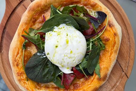 Пиццета с бурратой