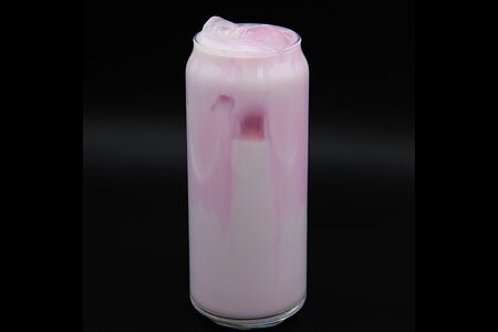 Матча-латте розовая