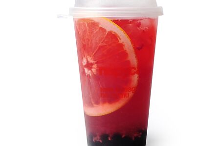 Малиновый Да Хун Пао с тапиокой