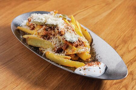 Картофель poutine