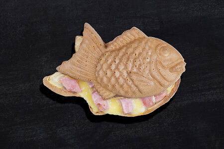 Тайяки ветчина-сыр