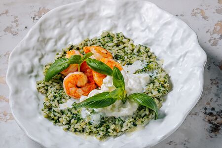 Ризотто с креветкой