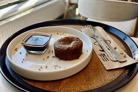 Шоколадный фондан