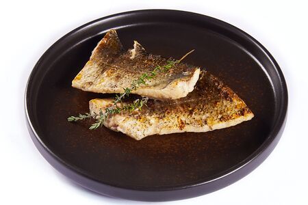 Филе муксуна на гриле