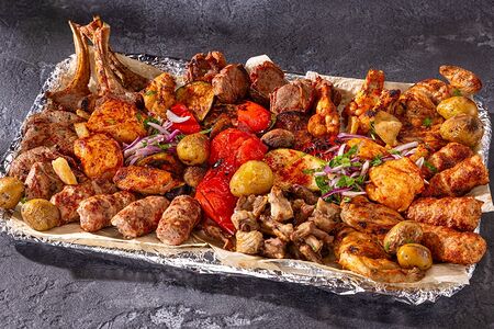 Шашлык из белого мяса