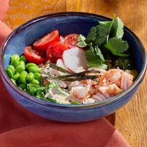 Боул с креветкой