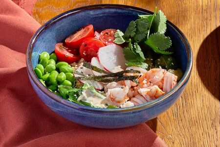 Боул с креветкой