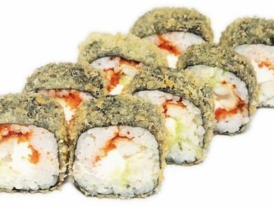 Горячий с крабом и курицей