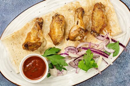 Куриные крылья 6шт