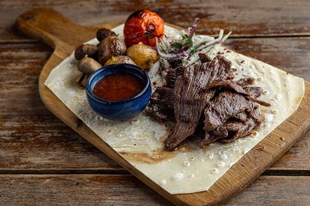 Ломтики говяжьей вырезки