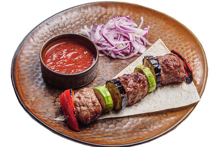 Люля с овощами