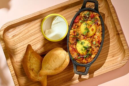 Шакшука с мясом