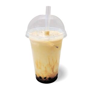 Молочный чай с черным сахаром и кофе Tra sua duong den