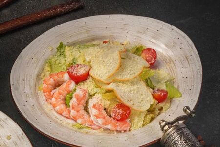 Цезарь с креветками