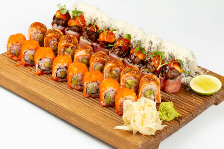 Сет Ролл She (5) (Масляная, калифорния, тунец, краб))