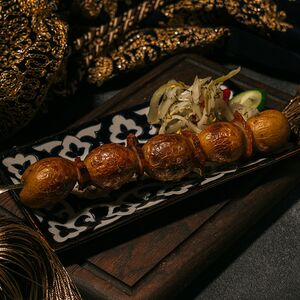 Картофель с курдюком 