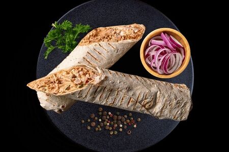 Шаурма Двойная со свининой 