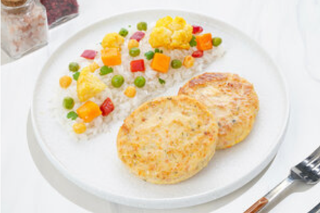 Котлеты рыбные с рисом