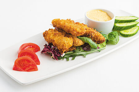 Хрустящие куриные наггетсы