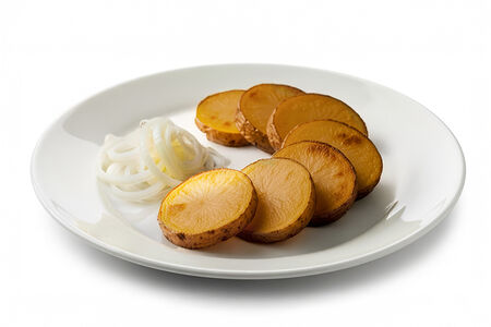 Картофель на мангале