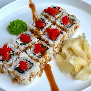 Ролл с угрем и авокадо