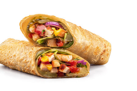 Ролл с куриной грудкой