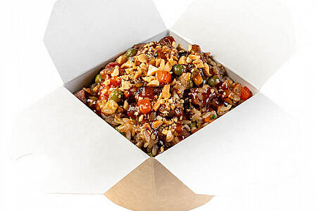 Тяхан с говядиной