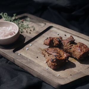 Шашлык из свиной шеи