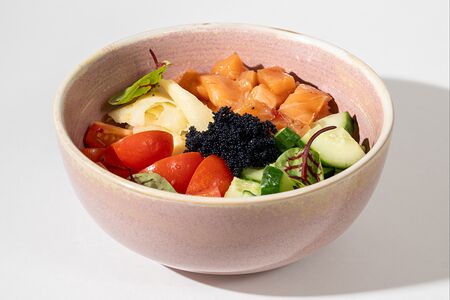 Поке с лососем