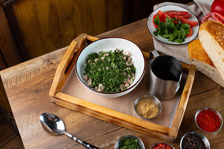 Окрошка на квасе