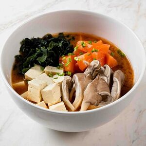 Мисо-суп с лососем 