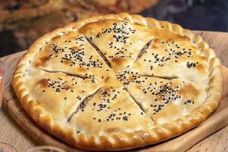 Кубдари с подкопченной телятиной