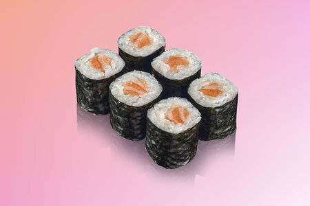 Мини с лососем