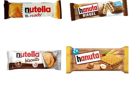  Батончики Nutella в ассортименте
