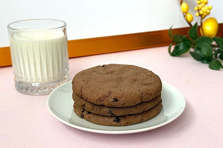 Печенье кукис шоколадное 