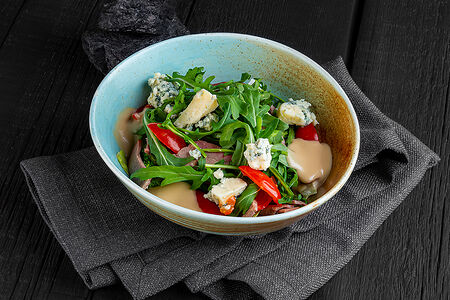 Салат с пастрами из языка