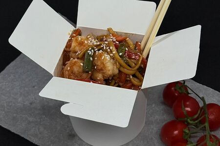 Удон с креветкой