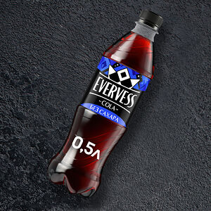 Эвервесс Кола без сахара 0,5 л