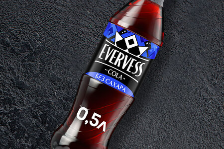 Эвервесс Кола без сахара 0,5 л