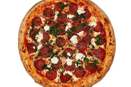 С чоризо и сыром рикотта